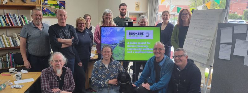 Project partners and volunteers.