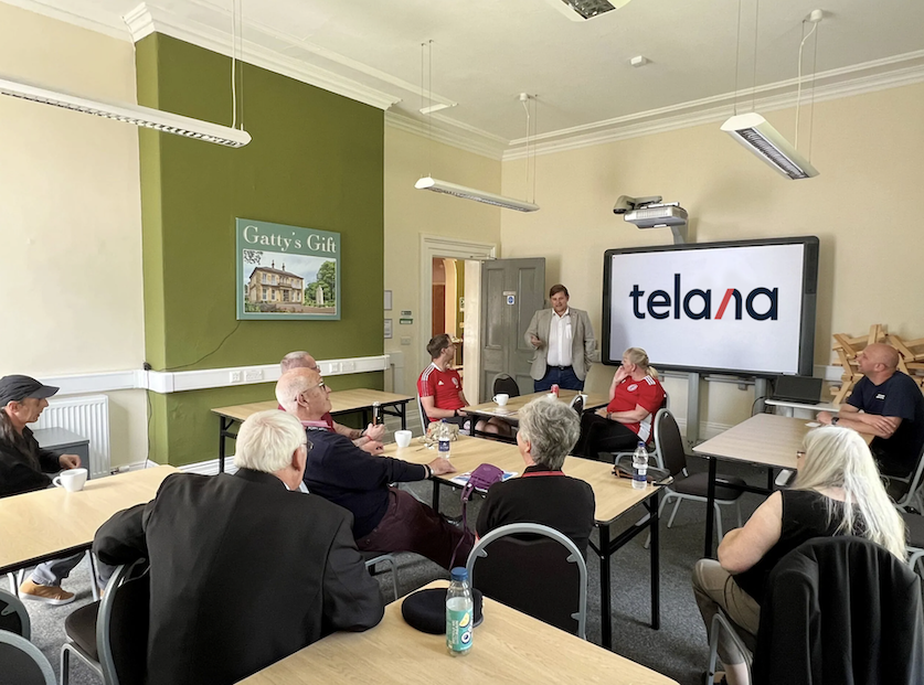 People at a workshop