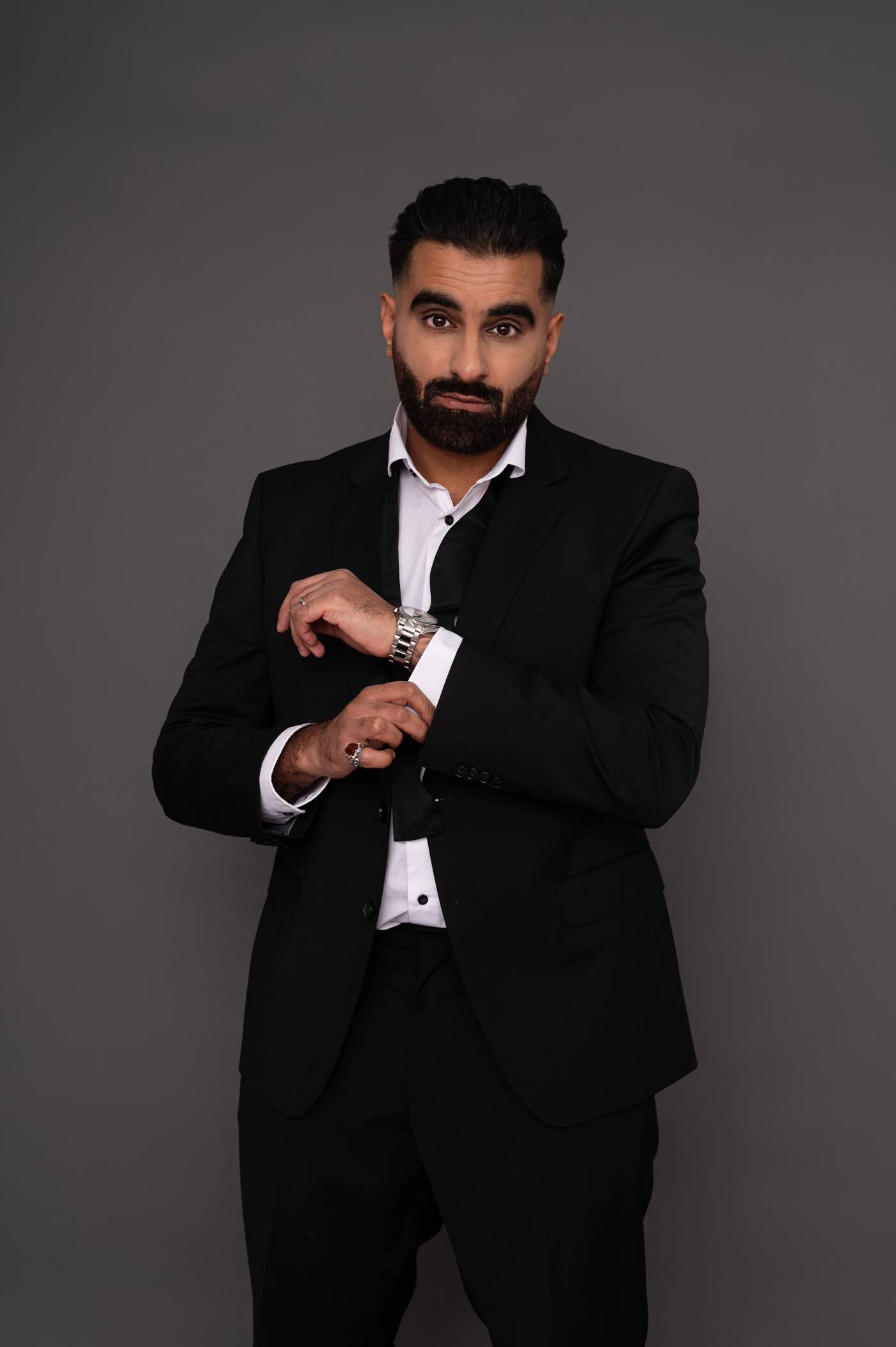 Person in suit
