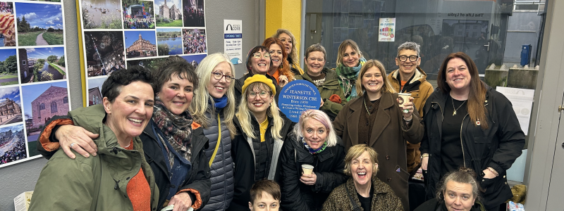 Group of people at Accrington DOME