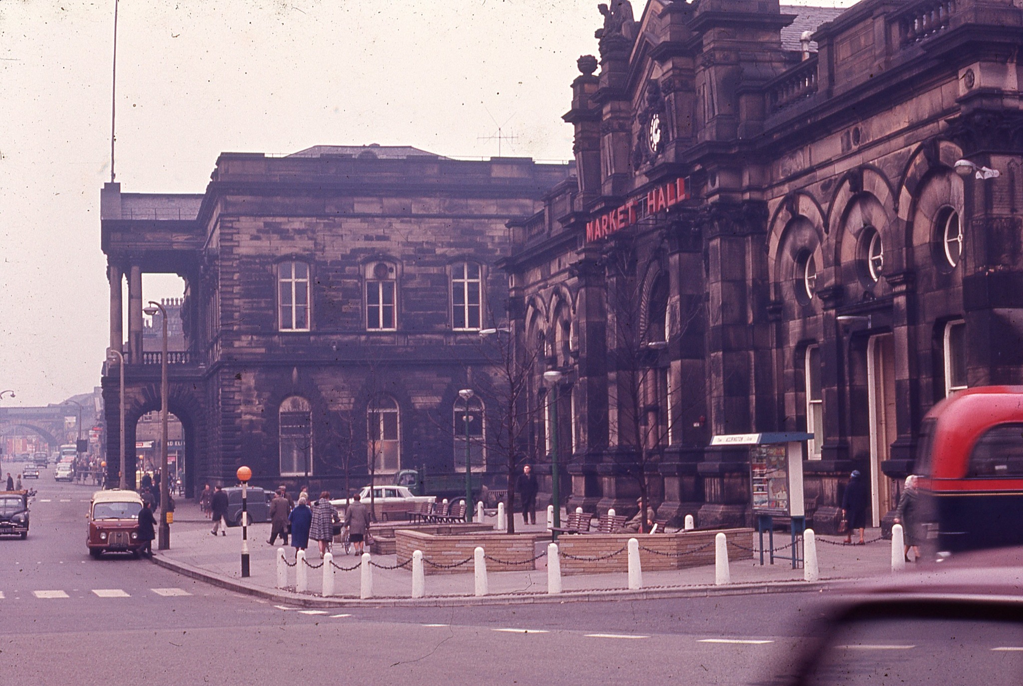 Market hall building