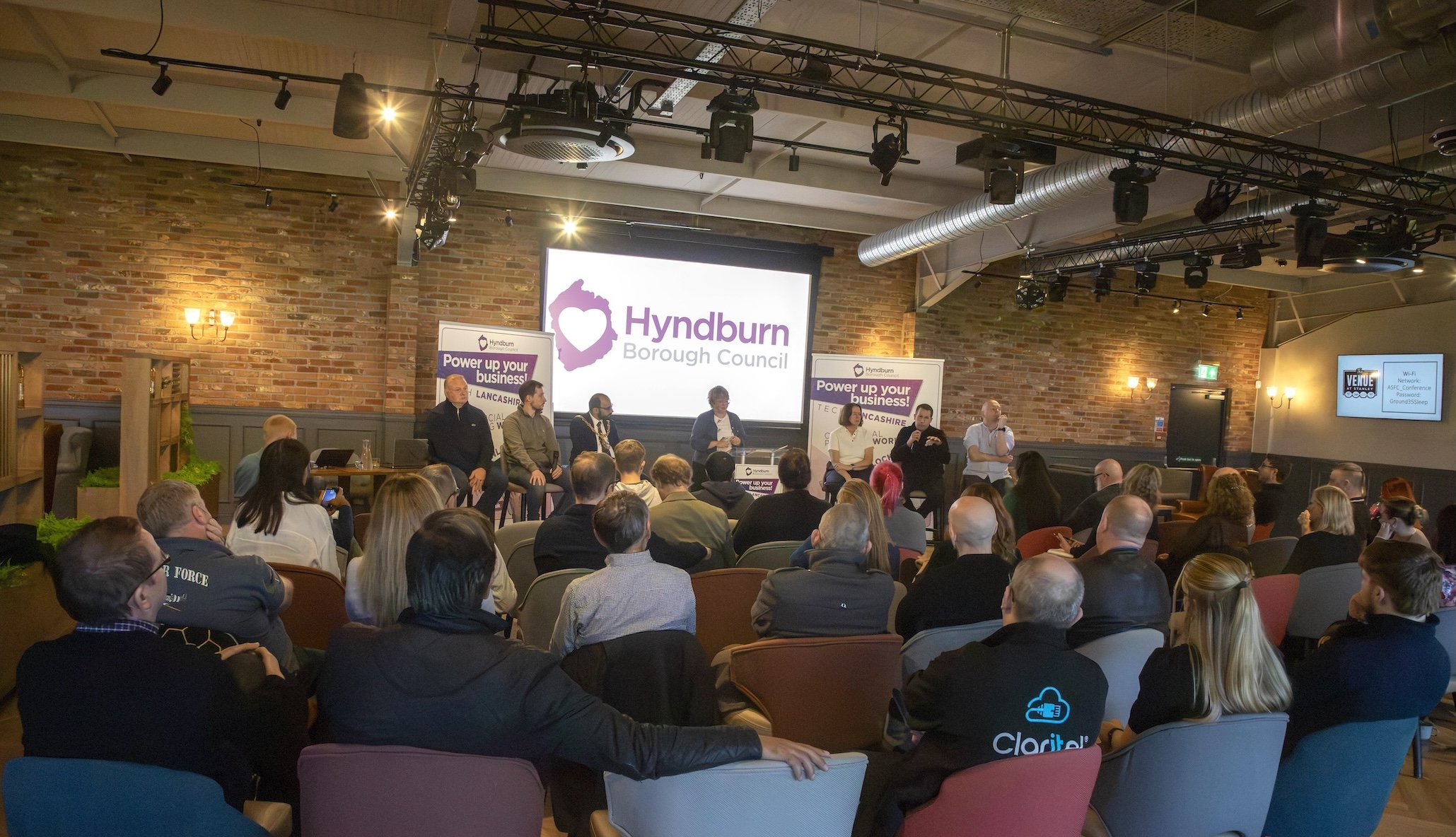 People sat at a workshop